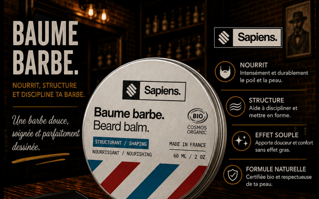 Baume à barbe bio