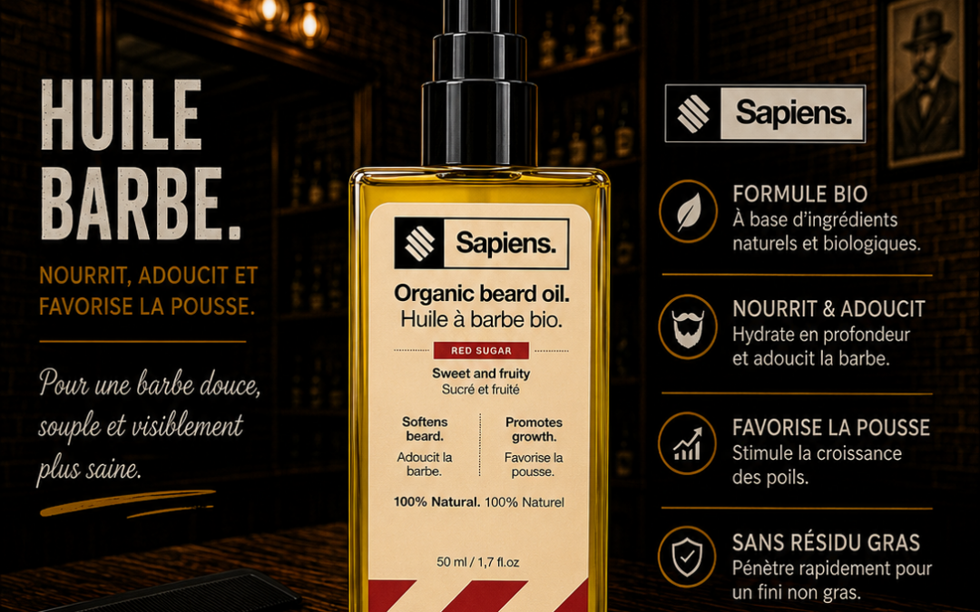 Huile à Barbe – Édition Red Sugar