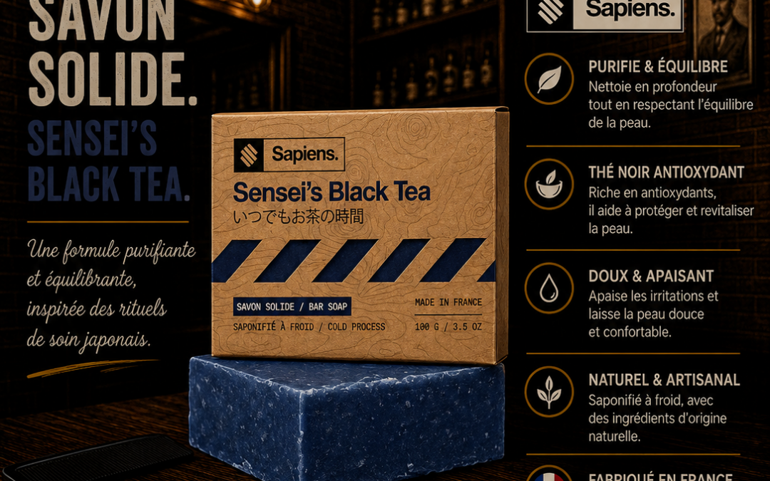 Savon solide | Sensei&rsquo;s Black Tea